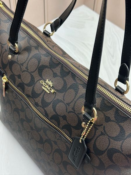 Сумка жіноча шкіряна Coach Tote Gallery