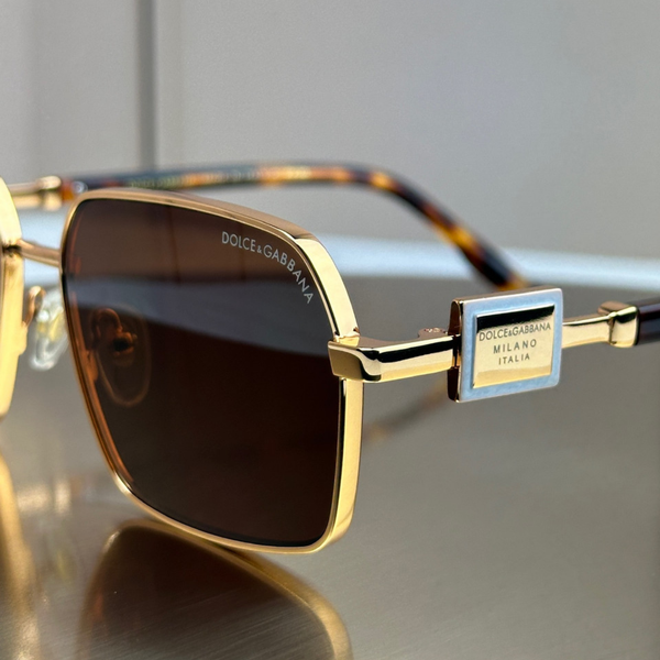 Сонцезахисні окуляри Dolce & Gabbana DG2316 Gold Havana/Dark Brown