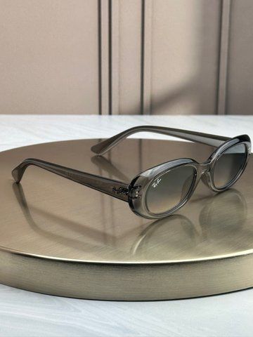 Сонцезахисні окуляри Ray-Ban RB4441D прозорі сірі овальні градієнт унісекс