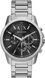 Мужские часы Armani Exchange Banks AX1720 с хронографом (Серебристый / Черный циферблат) &mdash; фото 1