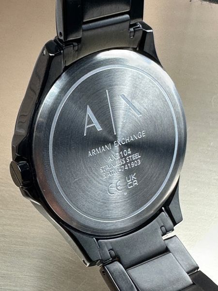 Мужские часы Armani Exchange Hampton AX2104 (Черный)