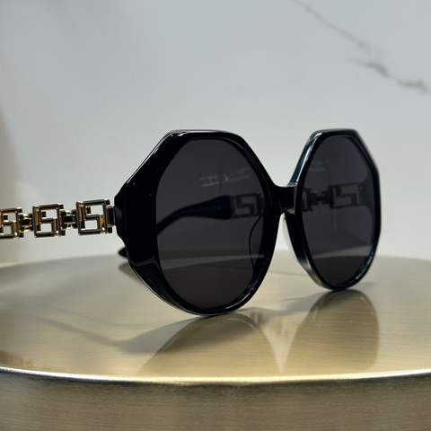 Сонцезахисні окуляри Versace MOD 4395 Black/Dark Grey