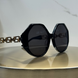 Сонцезахисні окуляри Versace MOD 4395 Black/Dark Grey &mdash; фото 1