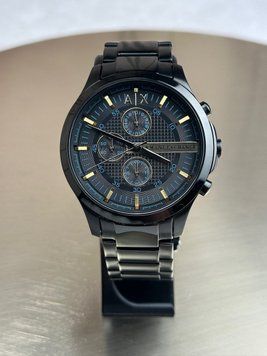 Мужские часы Armani Exchange Hampton AX2164 с хронографом (Черный)