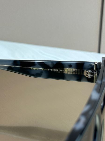 Сонцезахисні окуляри Dolce & Gabbana DG4516 чорні авіатори темна лінза чоловічі