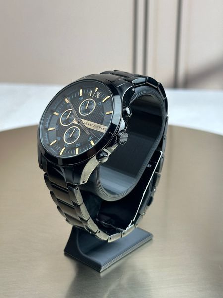 Мужские часы Armani Exchange Hampton AX2164 с хронографом (Черный)