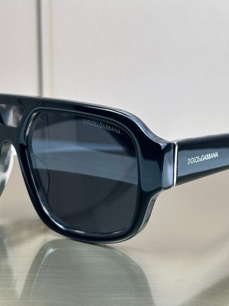 Сонцезахисні окуляри Dolce & Gabbana DG4516 чорні авіатори темна лінза чоловічі