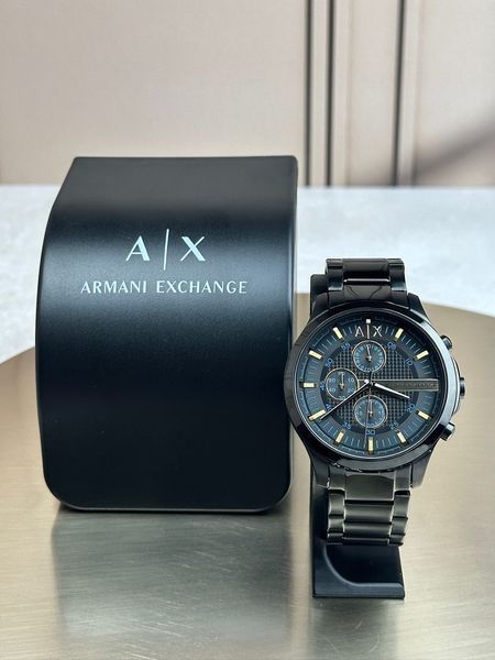 Мужские часы Armani Exchange Hampton AX2164 с хронографом (Черный)