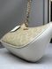 Жіноча сумка Coach Teri Shoulder Bag Signature Canvas Light Khaki Кросбоді Багет Біла &mdash; фото 5