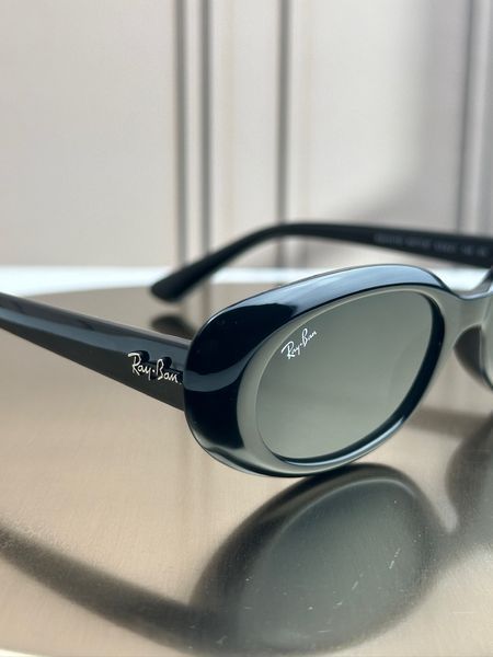 Сонцезахисні окуляри Ray-Ban RB4441D чорні овальні унісекс