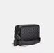 Чоловіча сумка кросбоді Coach Charter Signature Canvas Чорна Месенджер &mdash; фото 1