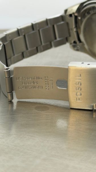 Жіночий годинник Fossil Riley ES3202 з кристалами Swarovski (Сріблястий)