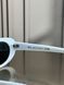 Сонцезахисні окуляри Ray-Ban RB4441D білі, синя лінза, овальні, жіночі, унісекс &mdash; фото 6
