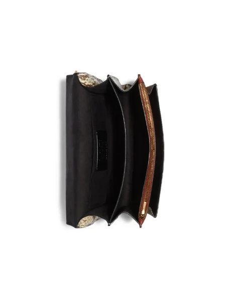 Сумка жіноча кросбоді Coach Klare Signature Canvas та ланцюжком (Чорна/Мульти) COA74025 фото