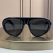Сонцезахисні окуляри Prada SPR C05 Black/Grey &mdash; фото 2