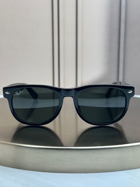 Сонцезахисні окуляри Ray-Ban New Wayfarer RB2132 чорні G15 класика унісекс
