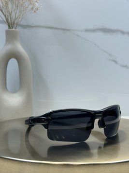 Сонцезахисні окуляри Oakley Flak 2.0 OO9271 тотал блек &mdash; спортивна чорна оправа, лінза Prizm, унісекс, оригінал OA55938 фото