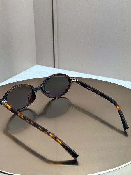 Сонцезахисні окуляри Miu Miu SMU 04Z черепахові овальні ацетат жіночі