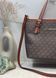 Жіноча сумка-тоут Michael Kors Jet Set Travel коричнева з МК принтом &mdash; фото 4