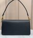 Жіноча сумка Coach Tabby Shoulder Bag Чорна Шкіра Канвас Кросбоді Багет &mdash; фото 4