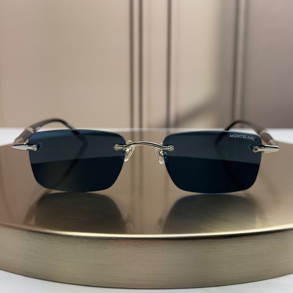 Сонцезахисні окуляри Montblanc MB0344S Black/Silver/Blue