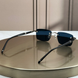 Сонцезахисні окуляри Montblanc MB0344S Black/Silver/Blue &mdash; фото 5