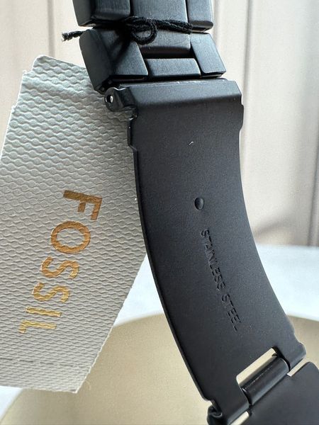 Чоловічий годинник Fossil Machine FS4682 з хронографом (Чорний)