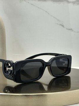 Сонцезахисні окуляри Gucci GG1325S 001 Black/Grey Force32 фото