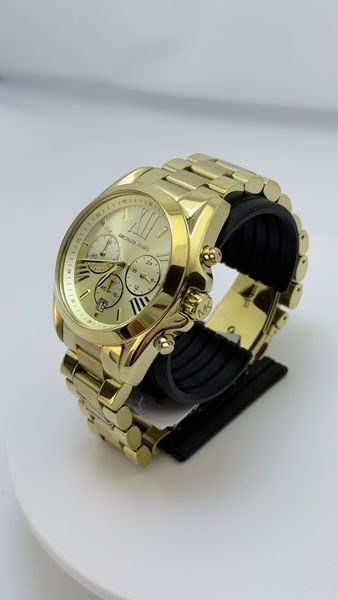 Женские часы Michael Kors Bradshaw MK5605 с хронографом (Золотистый)