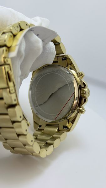 Женские часы Michael Kors Bradshaw MK5605 с хронографом (Золотистый)