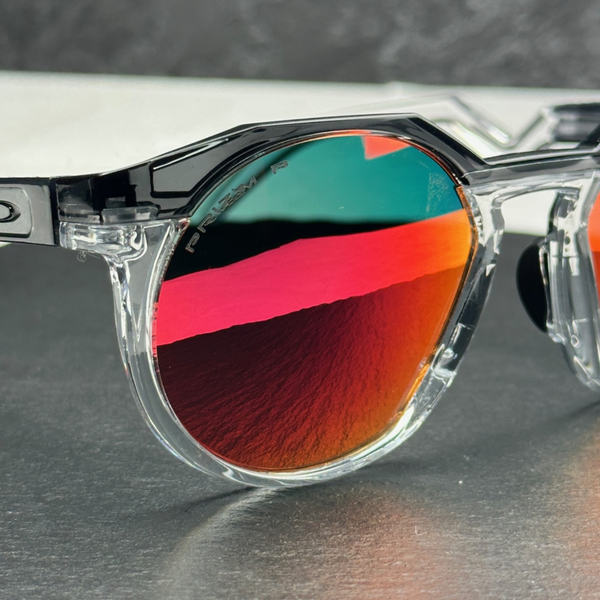 Сонцезахисні окуляри Oakley HSTN OO9242 Clear/Prizm Ruby Polarized