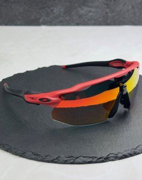 Сонцезахисні окуляри Oakley Radar EV Advancer OO9442 червоні з лінзою Prizm Ruby, спортивні, чоловічі, оригінал OAK57809 фото