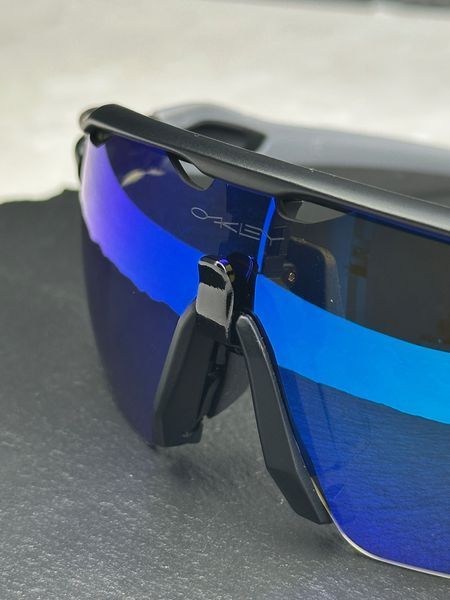 Сонцезахисні окуляри Oakley Radar EV Advancer OO9442 чорні синя лінза спортивні чоловічі