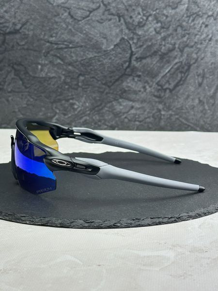 Сонцезахисні окуляри Oakley Radar EV Advancer OO9442 чорні синя лінза спортивні чоловічі