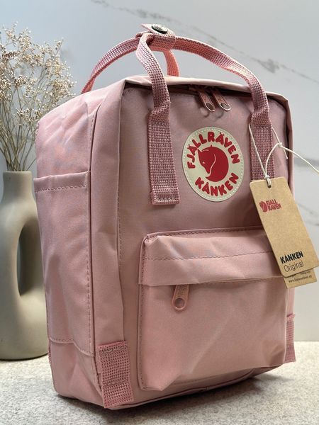 Рюкзак Fjallraven Kanken Mini рожевий Pink дитячий жіночий міський 7л