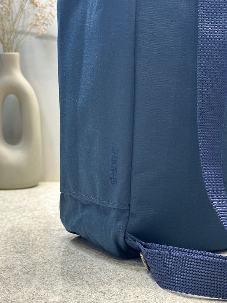 Сумка-рюкзак Fjallraven Kanken Totepack темно-синій Navy шопер жіночий міський