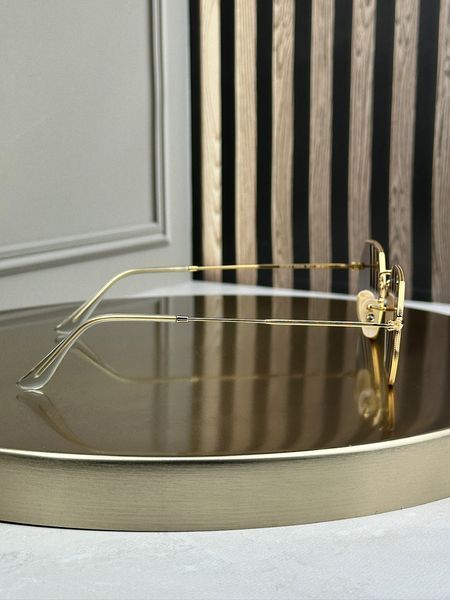 Сонцезахисні окуляри Ray-Ban RB3556 Octagonal золото блакитна лінза восьмикутні жіночі